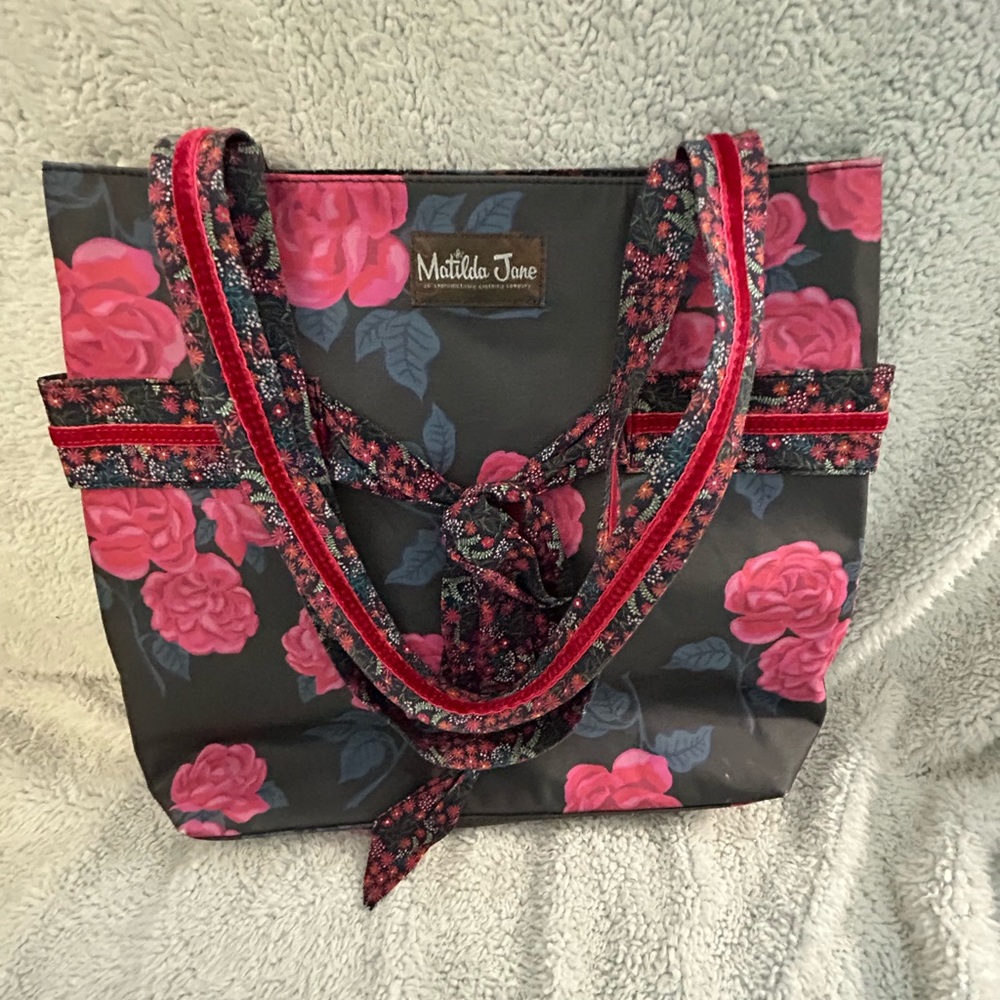 Matilda Jane Flower Canvas Tote